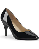 Wide Patent Leather Pumps - 4" Heel