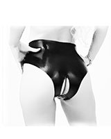 Anatomical Moulded Latex Brief with Open Crotch