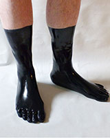 Anatomical Latex Toe Socks - Long