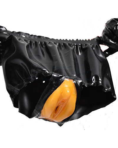 400px x 500px - Latex Pussy Pants with Penis Piss Sheath | Hautengshop, All Your Fetish  Needs