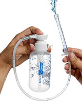CleanStream Pump Action Enema Bottle with Nozzle - Click Image to Close