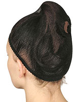 Haarnetz für Perücken - schwarz