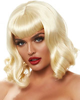 Blonde Pin Up Wig - Click Image to Close